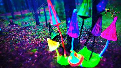 Mushroom trip VJ loop