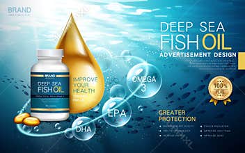 Deep sea fish oil