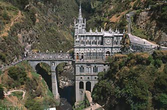 Las Lajas Church Colombia