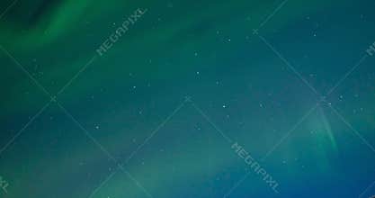 Northern Lights, polar light or Aurora Borealis in the night sky