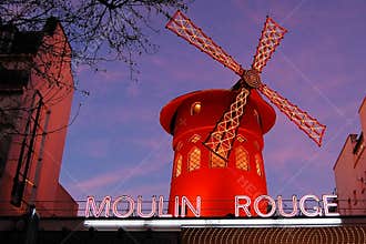 Moulin Rouge in Paris