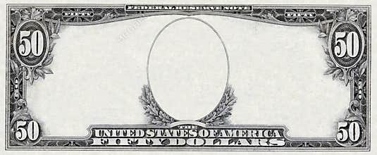 Dollar frame