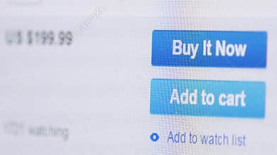 Clicking On An Add To Cart Button With A Mouse Pointer