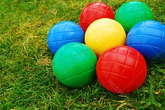 Kids' vibrant balls