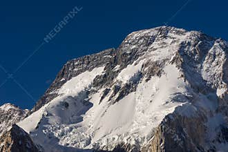 Broadpeak in Karakorum mountain range, K2 trek, Gilgit, Pakistan