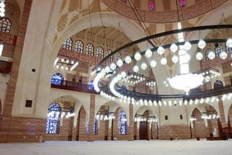 Inside of Grand Mosque in Bahrain