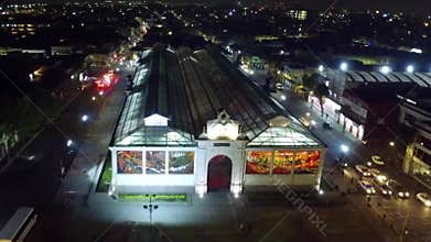 Botanic Garden Cosmovitral aerial