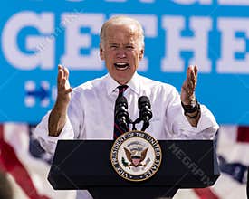 OCTOBER 13, 2016: Vice President Joe Biden campaigns for Nevada Democratic U.S. Senate candidate Catherine Cortez Masto and presid