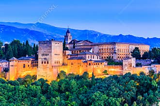 Alhambra, Granada, Spain.