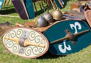 Ancient Gallic Battle Equipment