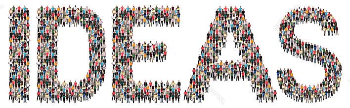 Ideas idea success growth creativity creative multi ethnic group