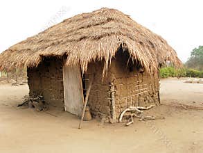 African hut