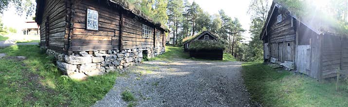 Norwegian timber houses