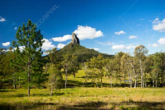 Mt Coonowrin in Queensland Australia
