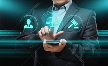 Attorney at Law Legal Lawyer Business Concept