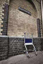 Platform 9 and 3/4 at Kings Cross Station