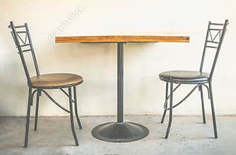 Simplicity set of dining and tea table
