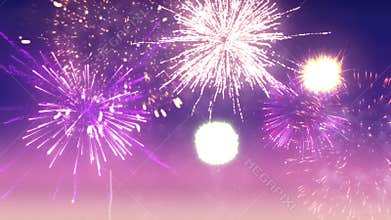 Fireworks display high definition