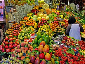 Market fruits fruit vegetables food grocery store fresh vegetable shop marketplace place stall supermarket bazaar stand organic