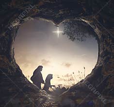 Nativity story concept