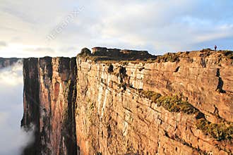 Sheer cliffs of Mount Roraima