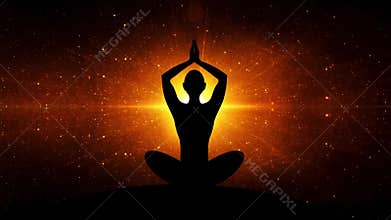 Yoga in a rays power