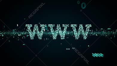 Binary Keywords WWW Blue