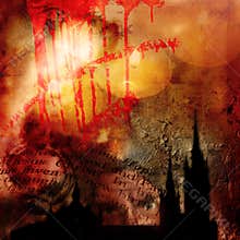 Abstract gothic background