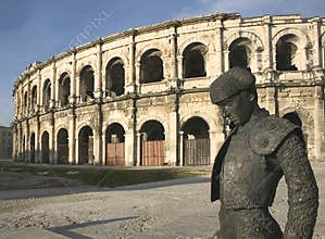 NÃ®mes (Nimes) roman Arena, France, Europe