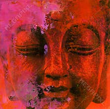 Abstract Buddha