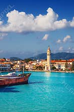 Zakynthos town in the morning