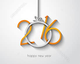2016 Merry Chrstmas and Happy New Year Background