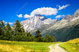 Aiguille du Midi, Chamonix, Mont Blanc in France