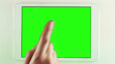 Using Tablet Pc With Green Screen