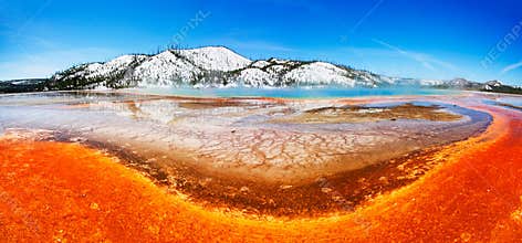 Colorful Yellowstone Spring
