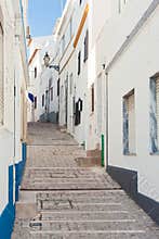 Street in Albufeira, Portugal.