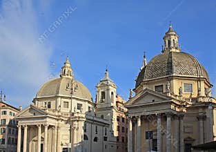 Twin churches