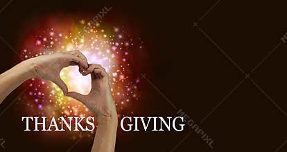 Thanksgiving Heart Hands