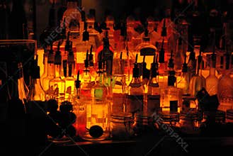 At the bar