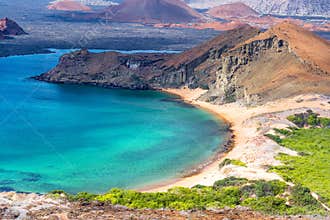 Beautiful Coast View in Galapagos