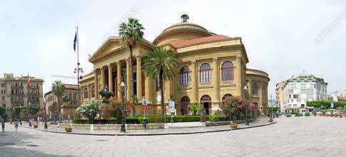 Teatro Massimo in Palermo, Italy