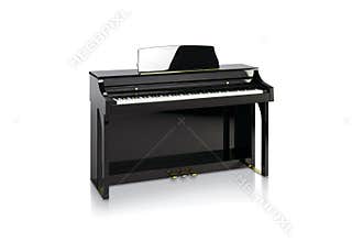 Black piano