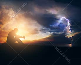 Praying through the storm