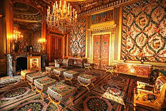 Paris, France, Versailles palace interior