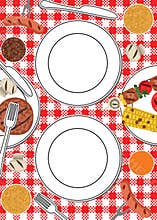 BBQ party table