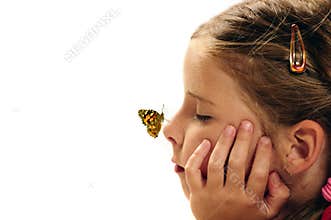 Child dreaming about future