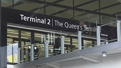 Queen's Terminal at London Heathrow Airport