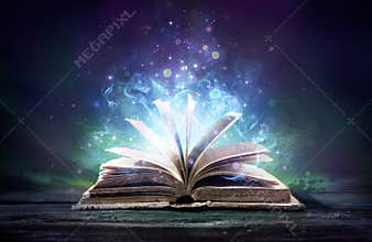 Bewitched Book With Magic Glows