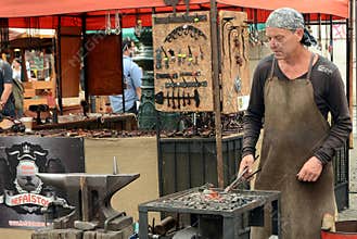 Medieval blacksmith