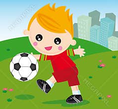 Football boy